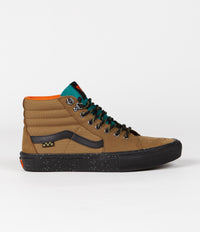 Vans Skate SK8-Hi Shoes - Outdoor Brown / Black