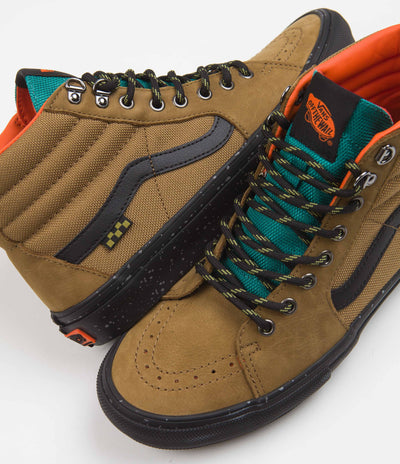 Vans Skate SK8-Hi Shoes - Outdoor Brown / Black