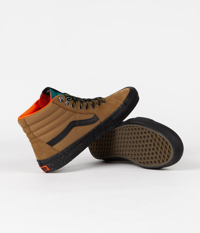 Vans Skate SK8-Hi Shoes - Outdoor Brown / Black