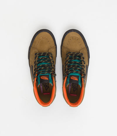 Vans Skate SK8-Hi Shoes - Outdoor Brown / Black