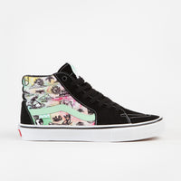 Vans Skate SK8-Hi Shoes - (Shroom Doom) Black / Green Ash thumbnail