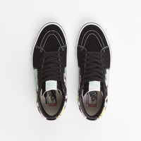 Vans Skate SK8-Hi Shoes - (Shroom Doom) Black / Green Ash thumbnail