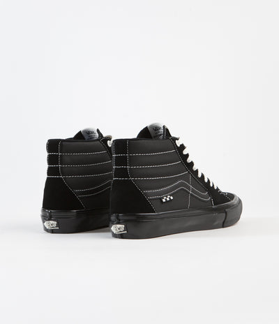Vans Skate SK8-Hi Shoes - (TecTuff) Black