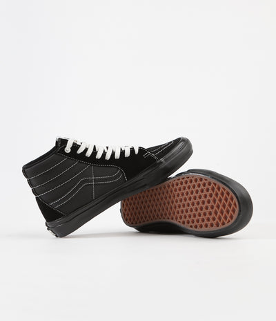 Vans Skate SK8-Hi Shoes - (TecTuff) Black