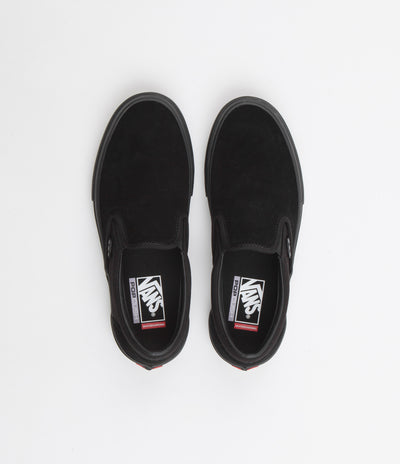 Vans Skate Slip-On Shoes - Black / Black