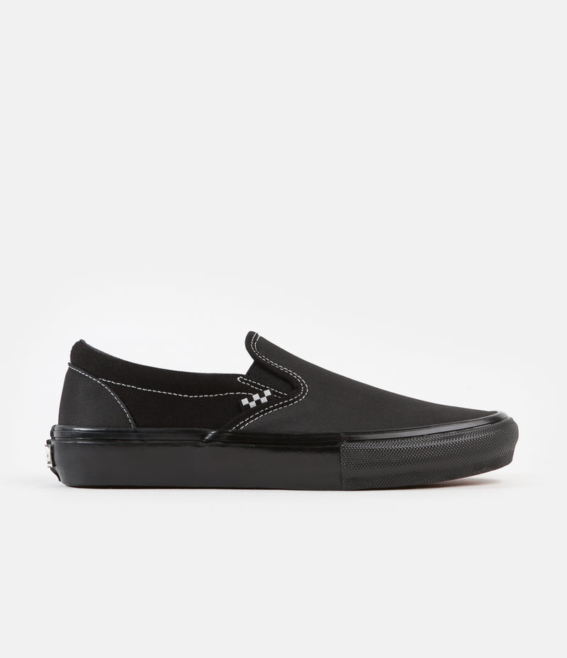 Vans Skate Slip-On Shoes - (TecTuff) Black | Flatspot