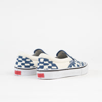 Vans Skate Slip-On VCU Shoes - (Krooked By Natas For Ray) Blue thumbnail