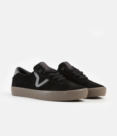 Vans Skate Sport Shoes - Black / Gum