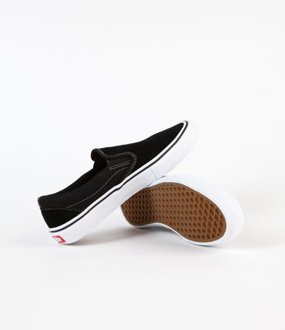 Vans Slip On Pro Shoes - Black / White / Gum