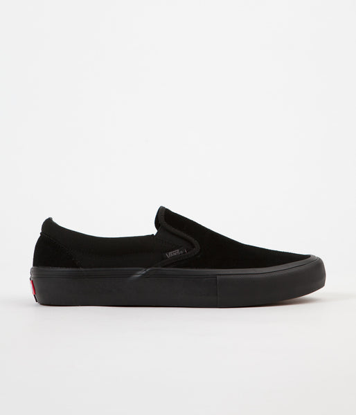 Vans Slip On Pro Shoes - Blackout | Flatspot