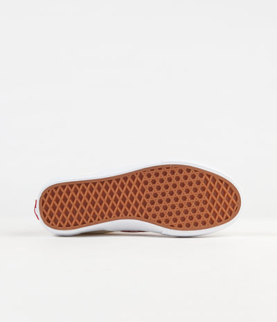 Vans Slip-On Pro Shoes - (Checkerboard) Mineral Red