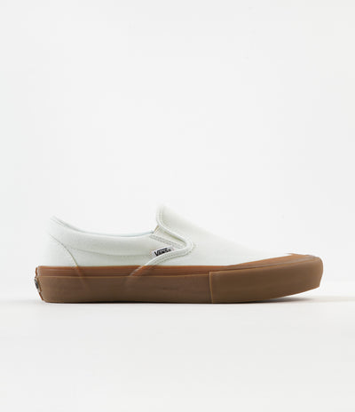 Vans Slip-On Pro Shoes - Pearl / Gum