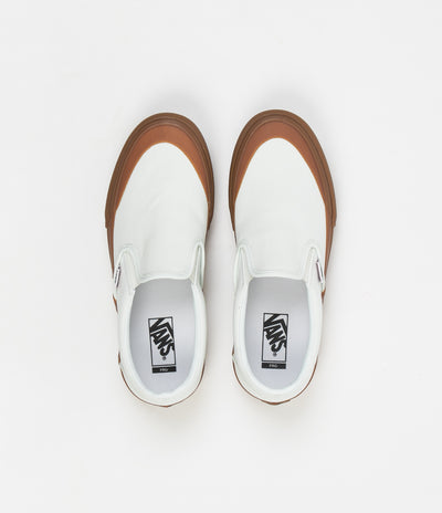 Vans Slip-On Pro Shoes - Pearl / Gum