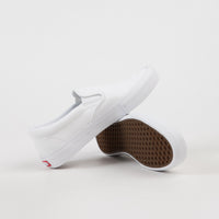 Vans Slip On Pro Shoes - White / White thumbnail