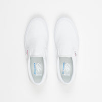 Vans Slip On Pro Shoes - White / White thumbnail