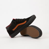 Vans Style 112 Mid Pro Dakota Roche Shoes - Black / Glazed Ginger thumbnail