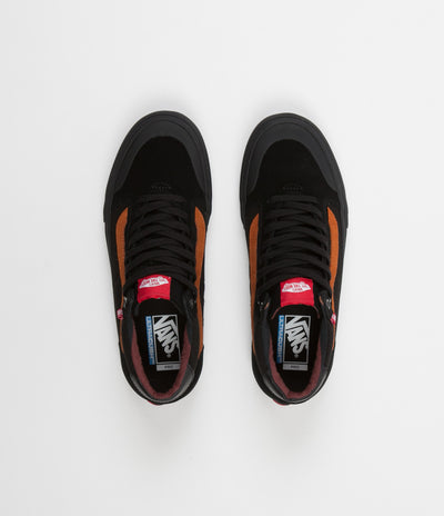 Vans Style 112 Mid Pro Dakota Roche Shoes - Black / Glazed Ginger