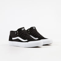 Vans Style 112 Mid Pro Shoes - Black / White thumbnail