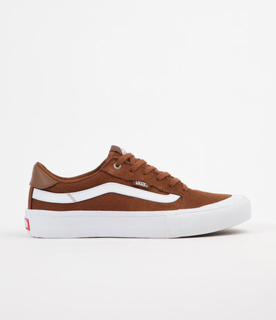 Vans Style 112 Pro Shoes - Tobacco / White