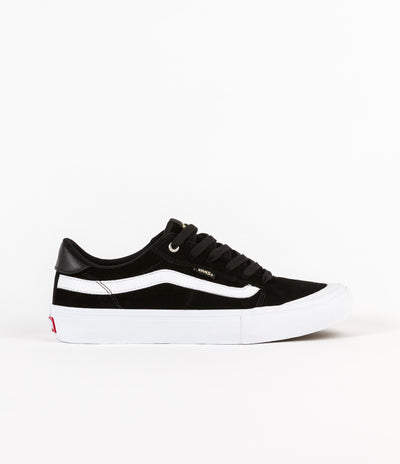 Vans Style 112 Pro Shoes - Black / Black / White