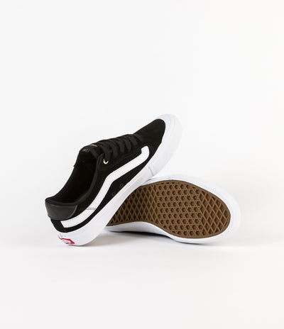 Vans Style 112 Pro Shoes - Black / Black / White