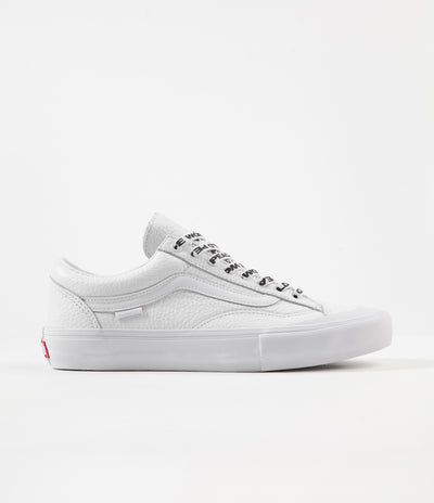 Vans Style 36 Shoes - (Justin Henry) White / White