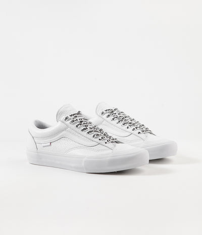 Vans Style 36 Shoes - (Justin Henry) White / White