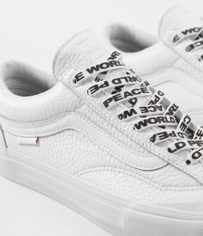 Vans Style 36 Shoes - (Justin Henry) White / White
