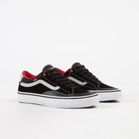 Vans TNT Advanced Prototype Shoes - Black / White / Red thumbnail