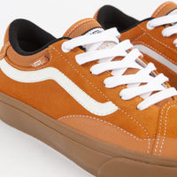 Vans TNT Advanced Prototype Shoes Gum Golden Oak True White Flatspot