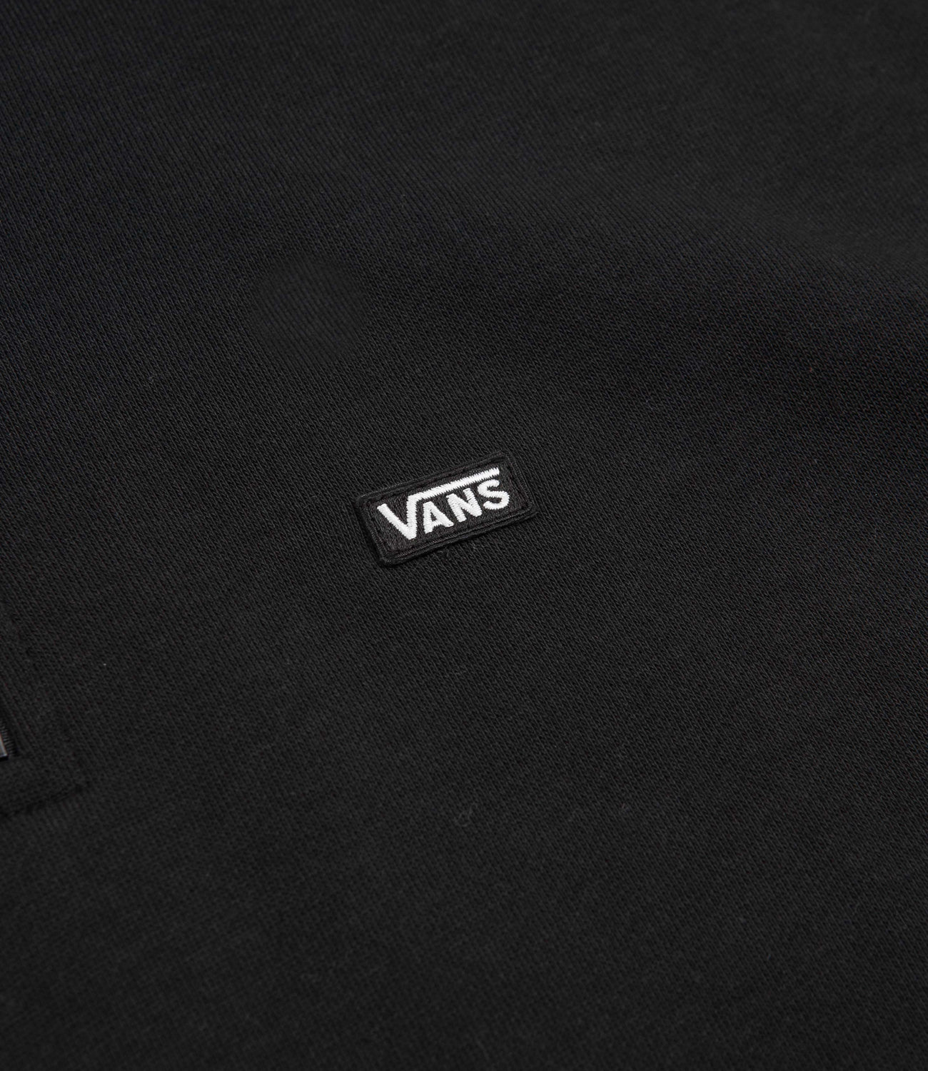 Vans Versa Standard 1/4 Zip Sweatshirt - Black | Flatspot
