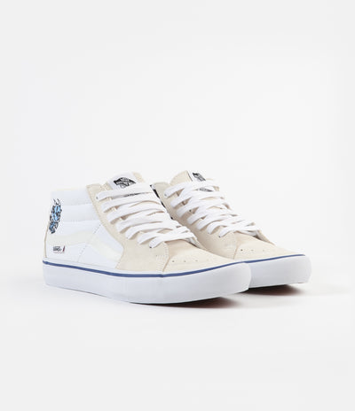 Vans x Alltimers Sk8-Mid Pro Shoes - True White