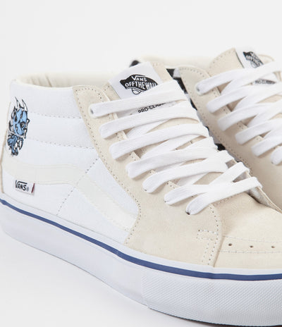 Vans x Alltimers Sk8-Mid Pro Shoes - True White