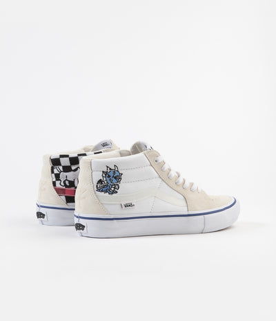 Vans x Alltimers Sk8-Mid Pro Shoes - True White