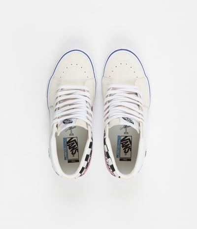 Vans x Alltimers Sk8-Mid Pro Shoes - True White