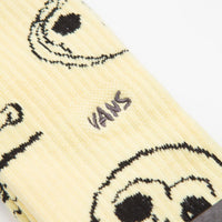 Vans x Daniel Johnston Crew Socks - Pale Banana thumbnail