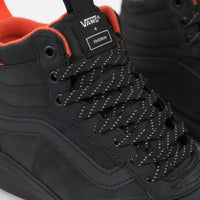 Vans X Finisterre UltraRange Hi Shoes Black Nubuck Flatspot