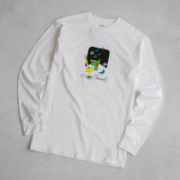 Vans x Frog Long Sleeve T-Shirt - White thumbnail