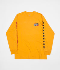 Vans x Independent Checkerboard Long Sleeve T-Shirt - Sunflower