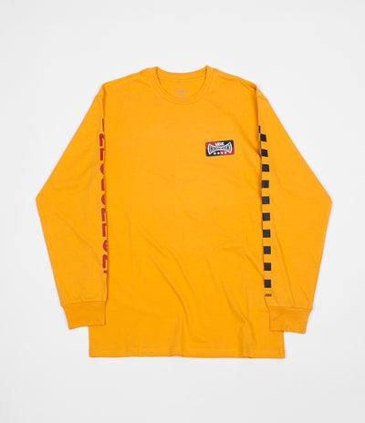 Vans x Independent Checkerboard Long Sleeve T-Shirt - Sunflower