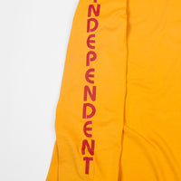 Vans x Independent Checkerboard Long Sleeve T-Shirt - Sunflower thumbnail
