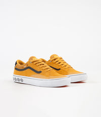 Vans x independent tnt adv prototype sunflower & white skate shoes Clearance
