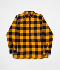 Vans x Independent Zip-Up Flannel Shirt - Sunflower