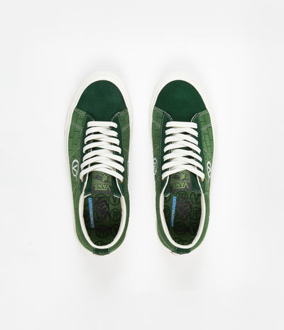 Vans x Pass Port Sid Pro Shoes - Dark Green