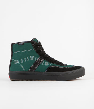 Vans x Quasi Crockett High Pro Shoes - Antique Green / Black