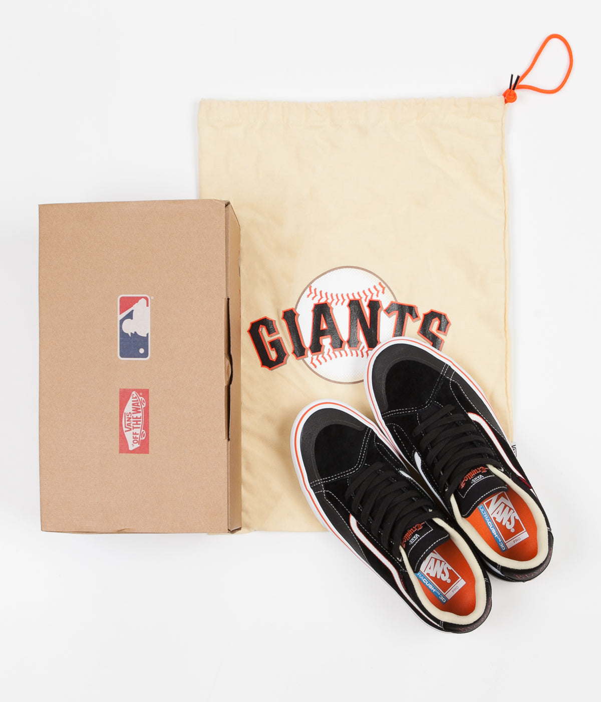 Vans x San Francisco Giants TNT Advanced Prototype Shoes Black Flatspot