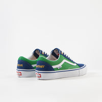 Vans x Sci-Fi Fantasy Old Skool Pro Shoes - True Blue / Green thumbnail