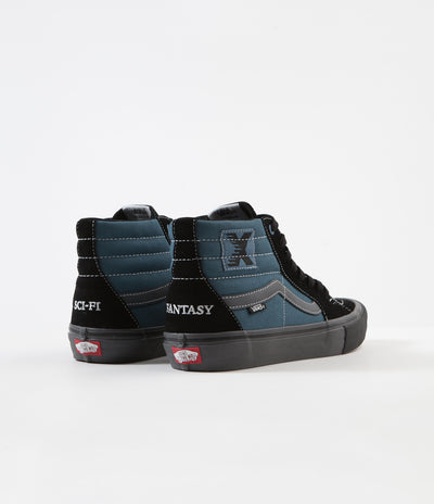 Vans x Sci-Fi Fantasy Sk8-Hi Pro Shoes - Black / Blue