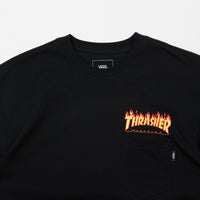 Vans X Thrasher Pocket T-Shirt - Black thumbnail