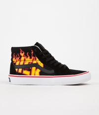 Vans x Thrasher Skate-Hi Pro Shoes - Black